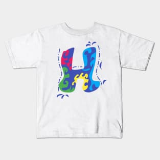 Letter H Kids T-Shirt